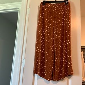 Huston Pull-On Crop Pants in Inkspot Dots